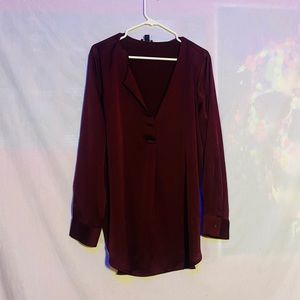 Ann Taylor Factory silk button down